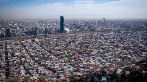 Panorámica de Monterrey, Nuevo León. Foto: Cuartoscuro 