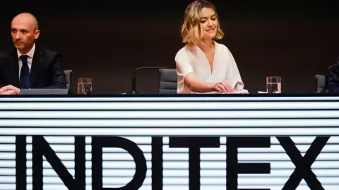 Marta Ortega, hija de Amancio Ortega, fue aprobada como nueva presidente del grupo de moda Inditex. Foto: Reuters