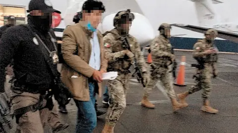 Caro Quintero fue aprehendido por miembros de la Secretaría de Marina el 15 de julio pasado, después de quedar en libertad en el 2013