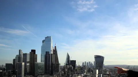 La City, el distrito financiero de Londres, capital del Reino Unido. Foto: Reuters
