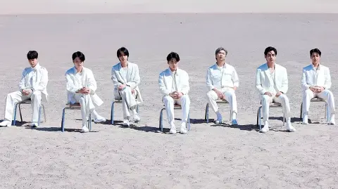 La banda de K-pop BTS. Foto EE: Perfil oficial de BTS / Facebook