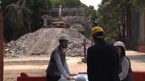 La Sedatu reporta una avance del Programa Nacional de Reconstrucción en la CDMX de 91 por ciento. Foto: Cortesía.