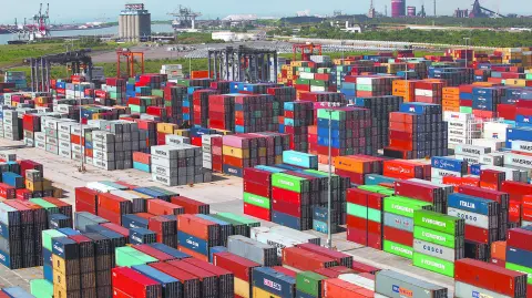 Terminal portuaria del Puerto de Lázaro Cárdenas, Michoacán. Foto EE: Hugo Salazar
