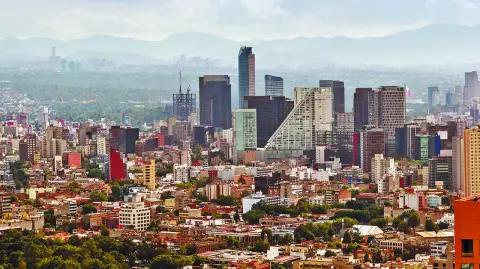 Panorámica de la Ciudad de México. Foto: Shutterstock