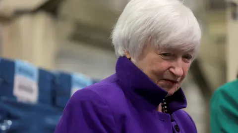 Janet Yellen, secretaria del Tesoro estadounidense. Foto: Reuters