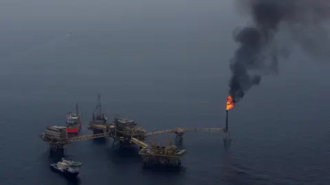 Plataforma de Pemex Ku-Maloob-Zaap. Foto: Reuters