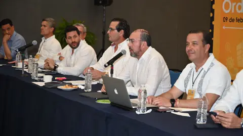 El empresario poblano estará un año más al frente de la Canadevi nacional. Foto: Cortesía Canadevi.