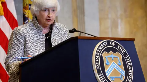 Janet Yellen, secretaria del Tesoro de Estados Unidos. Foto EE: Archivo