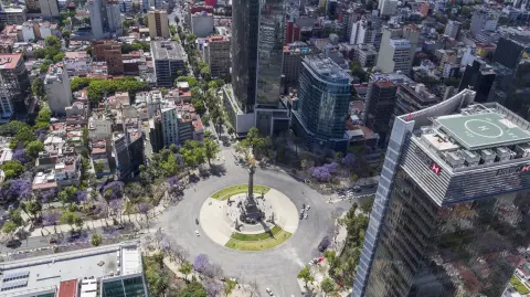 El corredor de Reforma se caracteriza por tener precios elevados respecto al metro cuadrado de vivienda. Foto: Especial.