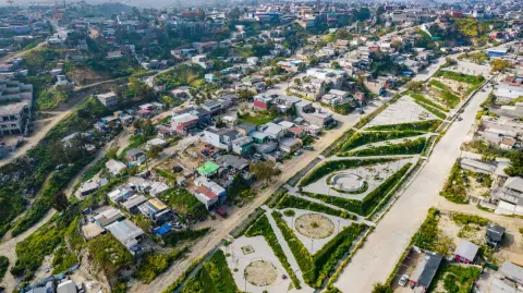 El Parque Xicoténcatl tuvo una inversión cercana a los 46 millones de pesos. Foto: Cortesía Sedatu.