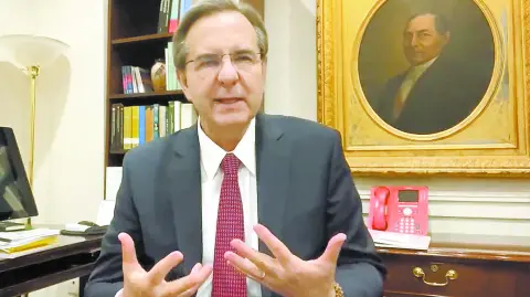 Esteban Moctezuma Barragán, embajador de México en Estados Unidos. Foto EE: Archivo