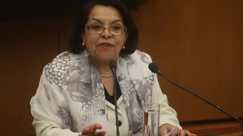 Celia Maya fue nombrada como nueva consejera de la Judicatura Federal para un periodo de cinco años. Foto EE: Eric Lugo