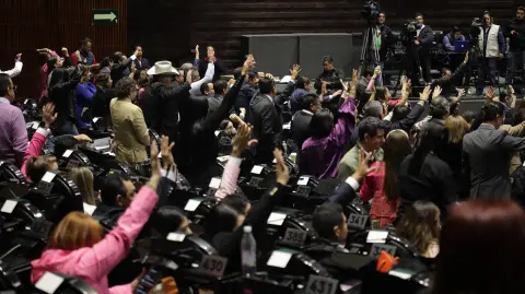 Sesión del Pleno de la Cámara de Diputados del 18 de octubre. Foto EE: Eric Lugo