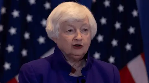Janet Yellen, secretaria del Tesoro de Estados Unidos. Foto: Reuters