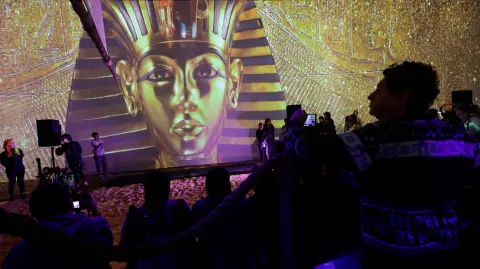 Más allá de Tutankamón, la experiencia inmersiva. Foto EE: Eric Lugo