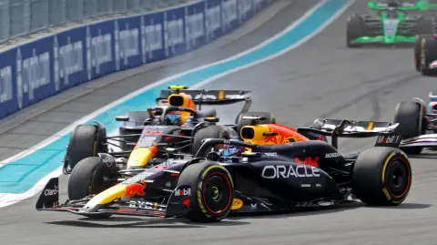  Checo dio en Miami el mismo sitio que en Australia (quinto). Foto: Reuters.