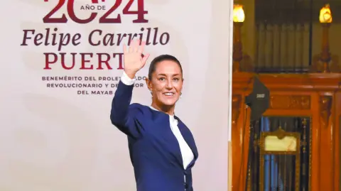 Claudia Sheinbaum informó que se buscará aprobar el primer paquete de reformas