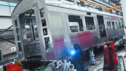 Entre las empresas que producen vagones de ferrocarril en el país están Bombardier Transportation México, CAF México y Trinity Industries de México