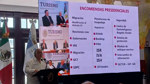 Miguel Torruco Marqués, secretario de Turismo. Foto EE: Lourdes Flores