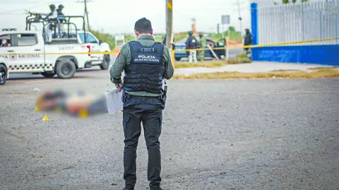 CULIACÁN, SINALOA, 26NOVIEMBRE2024.- Cinco cuerpos sin vida, con huellas de tortura y atados de las manos, fueron encontrados frente a la Facultad de Agronomía de la Universidad Autónoma de Sinaloa, cerca de la carretera Culiacán-Eldorado en la sindicatura de Costa Rica. Las víctimas, dispuestas una junto a la otra, una cartulina con mensaje se encontró junto a lo cuerpos, uno de los cuerpos se encontraba semicubierta con una bolsa de plástico negro, es el tercer día consecutivo con la alza en los asesinatos en Culiacán. FOTO: JOSÉ BETANZOS/CUARTOSCURO.COM