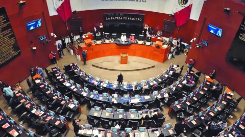 CIUDAD DE MÉXICO, 26NOVIEMBRE2024.- Se llevó a cabo la Sesión Ordinaria en el Senado de la República.
FOTO: GRACIELA LÓPEZ/CUARTOSCURO.COM