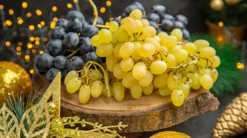Uvas para Año Nuevo.