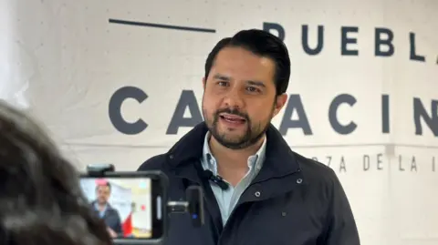 Carlos Sosa Spínola, presidente de Canacintra Puebla.