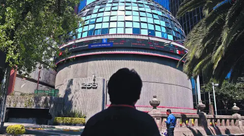 FILE PHOTO: Mexico's stock exchange building is pictured in Mexico City, Mexico, February 27, 2020. REUTERS/Edgard Garrido/File Photo