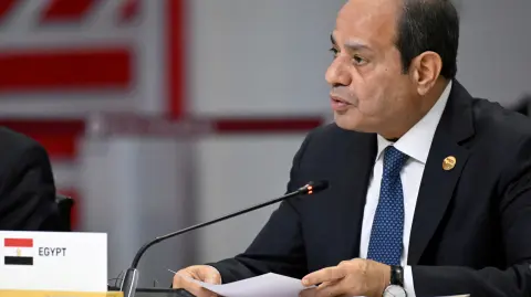 El presidente egipcio, Abdel Fattah al-Sisi.