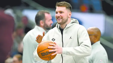 Luka Doncic es el más reciente fichaje de los Lakers.