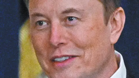 Elon Musk arrives ahead of the 60th inaugural ceremony where Donald Trump will be sworn in as the 47th president on January 20, 2025, in the US Capitol Rotunda in Washington, DC.     Ricky Carioti/Pool via REUTERS