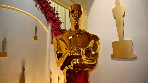 Estatuilla de los Premios Oscar.