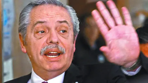 El expresidente de Argentina, Alberto Fernández.