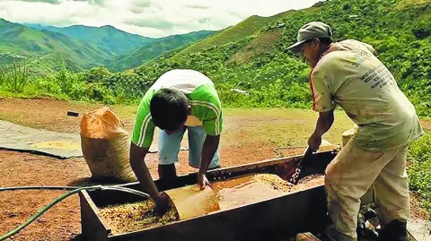 La producción agropecuaria en la zona es una fuente importante de riqueza.
