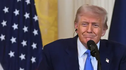 Donald Trump, presidente de los Estados Unidos.