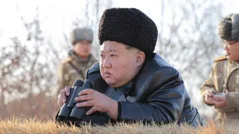 Kim Jong Un, líder de Corea del Norte.