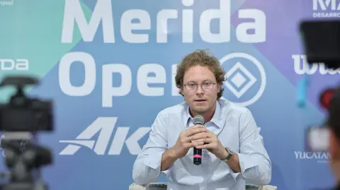 El director del torneo Gustavo Santoscoy Jr.