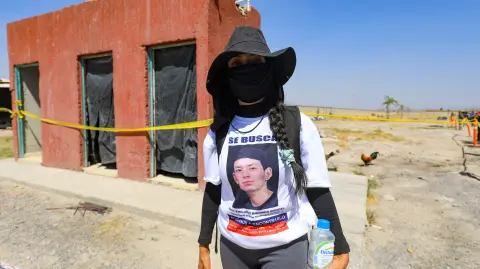 Fiscalía Especializada para la Atención de Personas Desaparecidas dio acceso a un recorrido por el rancho Izaguirre, en Teuchitlán, Jalisco.