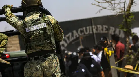 Fiscalía Especializada para la Atención de Personas Desaparecidas dio acceso a un recorrido por el rancho Izaguirre, en Teuchitlán, Jalisco.