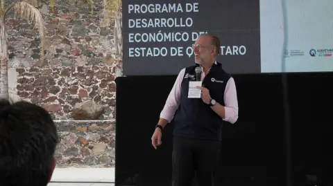 Marco Antonio Del Prete Tercero, titular de Sedesu Querétaro y presidente de la Amsde.