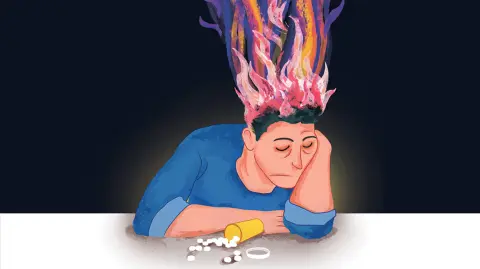 Afectaciones del fentanilo al cerebro.