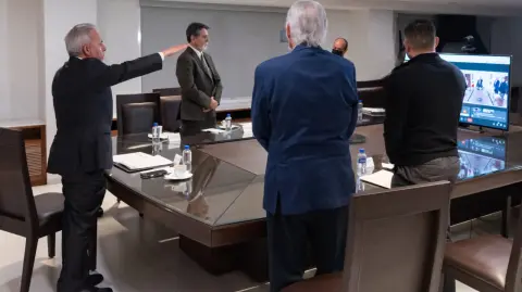 Marco A. García Ayala en su toma de protesta.