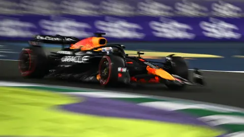 Vehículo de Verstappen.