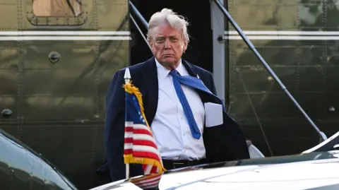 Donald Trump, presidente de EU.