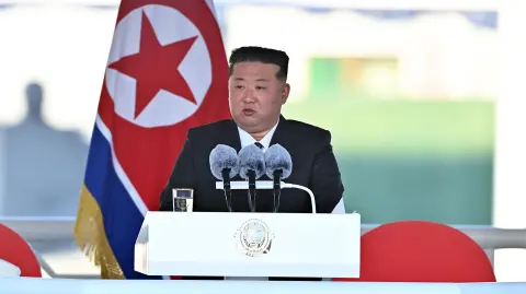 Kim Jong, líder norcoreano.