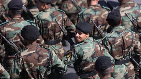 Fuerzas armadas iraníes.