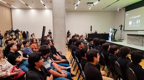 Ceremonia de clausura de Samsung Innovation Campus en México.