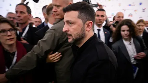 El presidente de Ucrania, Volodymyr Zelenskiy.