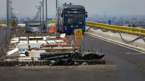 Inicio de operaciones Trolebús Chalco - Santa Marta Foto: Eric Lugo EE