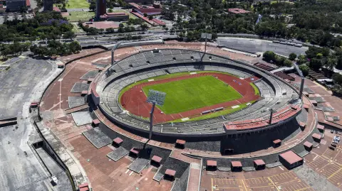 Estadio Olímpico Universitario.